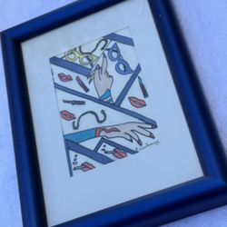 Signed Art in frame/ can’t read the signature- help