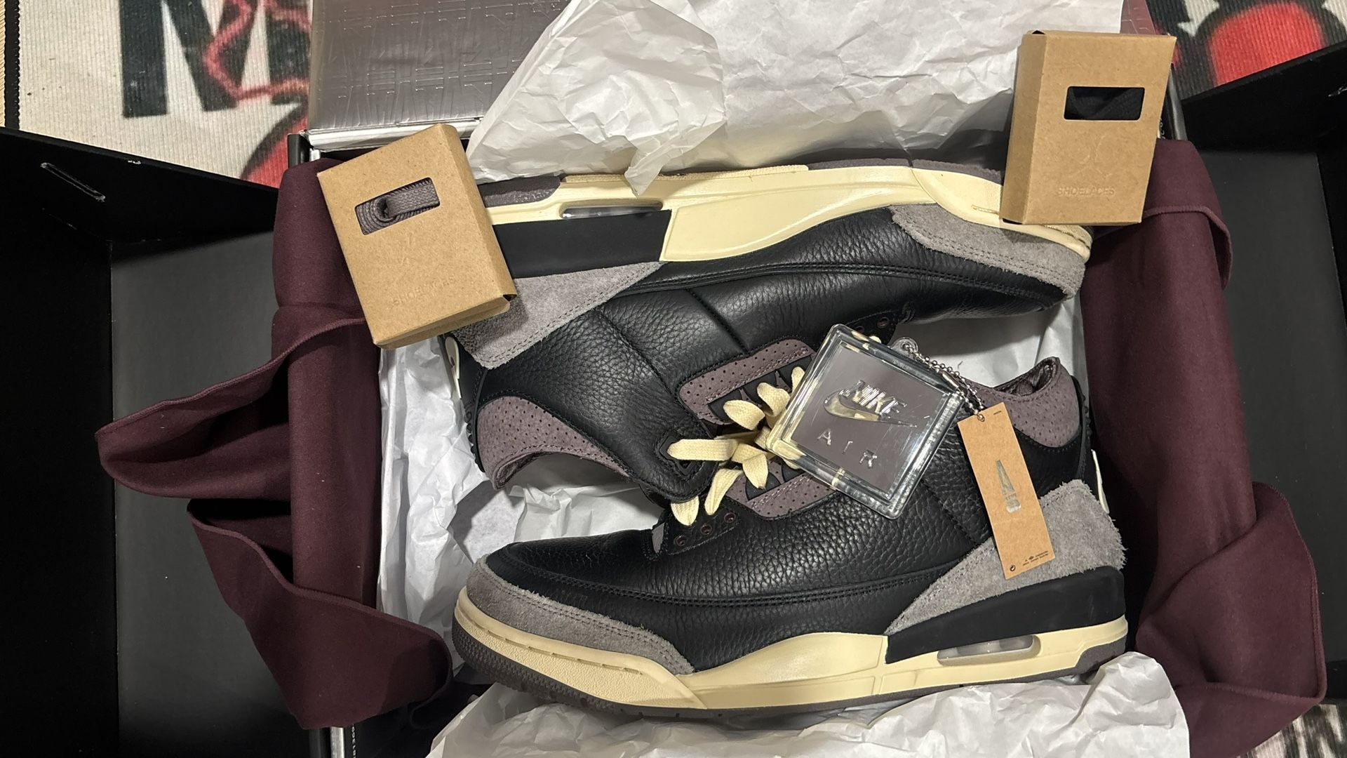 Air Jordan 3 A Ma Maniere While You Were Sleeping Size 11M