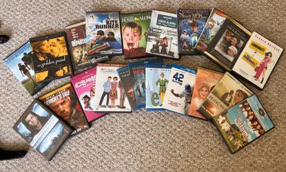 DVDs and Blu-rays