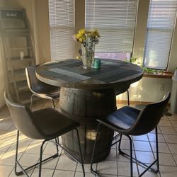 Barrel Dining Room Table