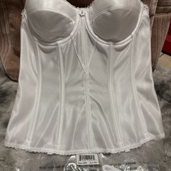 White Bridal Corset