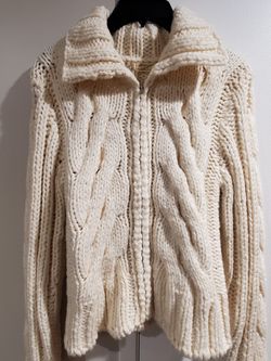 Hand Knit Kenji Natural Sweater