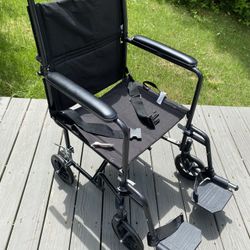 excel steel transport chair/Wheelchair excellent condition