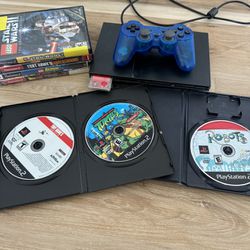 PS2 Slim with Games