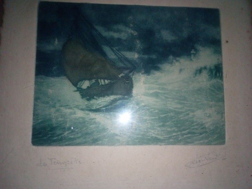Original Oil Painting Of Dis Tempure