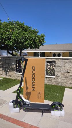 New electric scooter