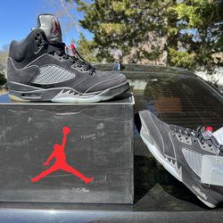 Jordan 5 Black Metallic Reimagined size 12