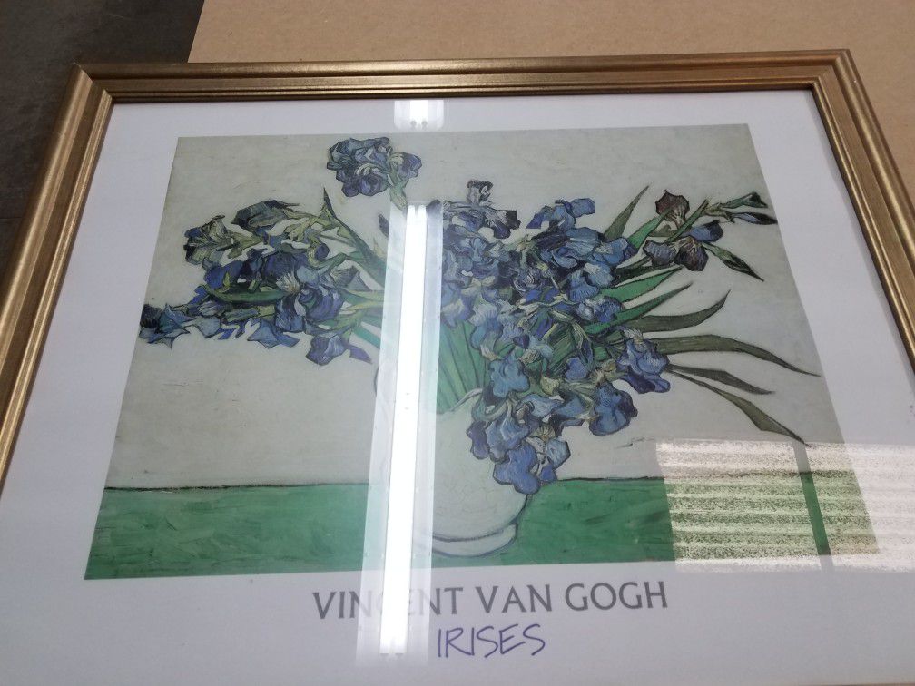Framed Van Gogh print
