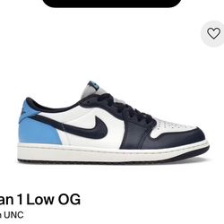 Jordan 1 Low obsidian Size 10 New 