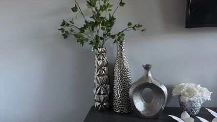 3 decorative beautiful vases all for  $20