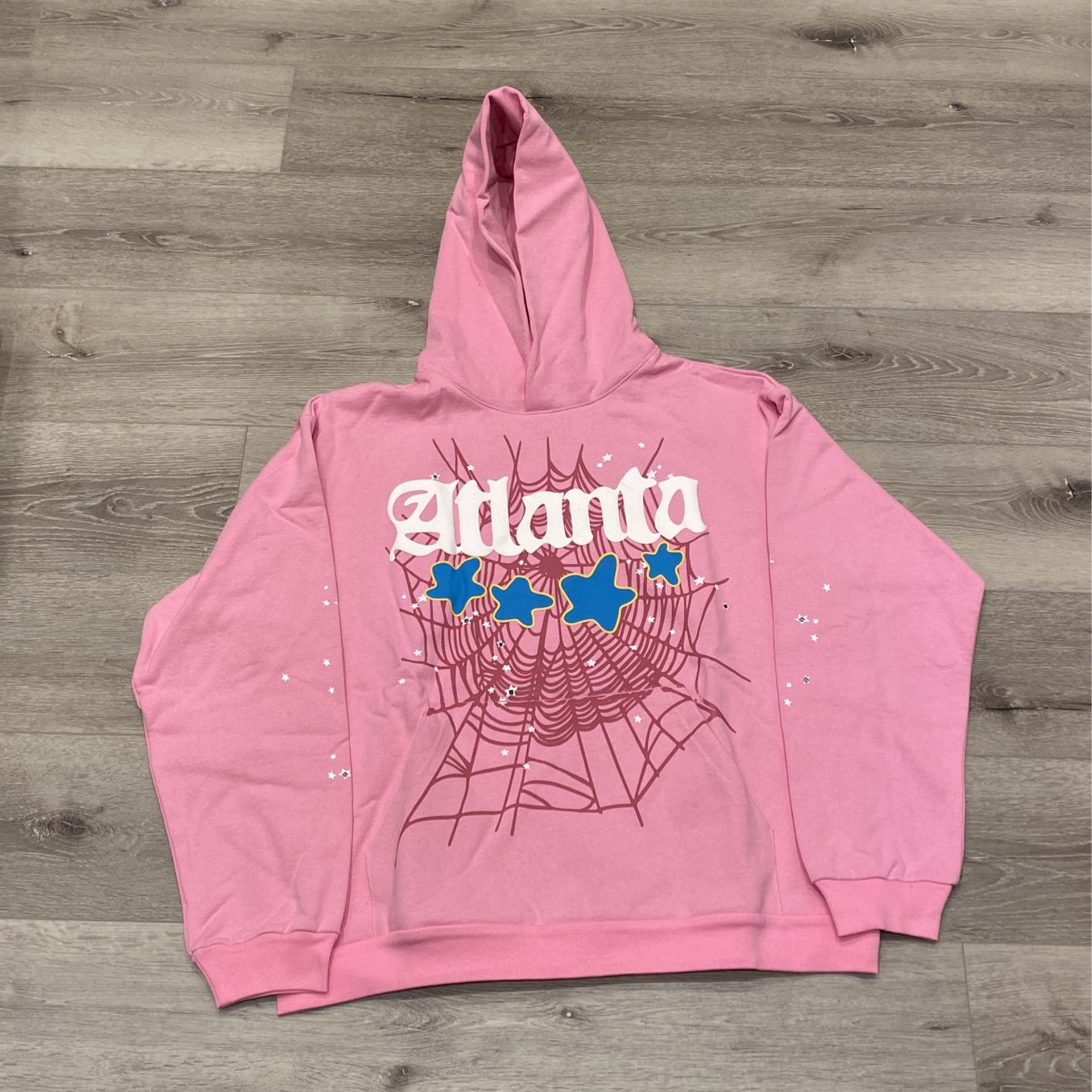 BRAND NEW Sp5der “Atlanta” Hoodie Pink