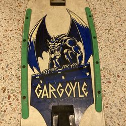 Vintage 1986 Valterra Gargoyle Skateboard 