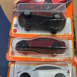 Matchbox Teslas 