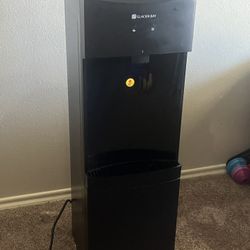 Matte Black Top Load Water Dispenser