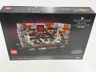 LEGO Death Star Trash Compactor Diorama 75339 Set - New Factory Sealed Retired