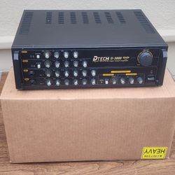 DTECH D-3000 karaoke Amplifier