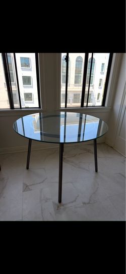 Glass table