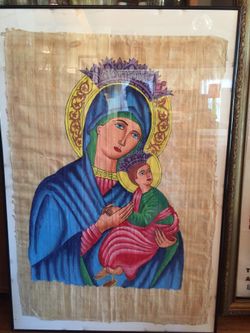 Hand painted folk art