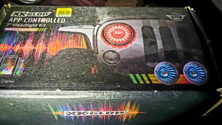 XK GLOW 7IN JEEP HEADLIGHT KIT