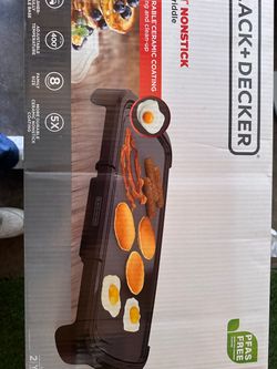 Electric griddle
