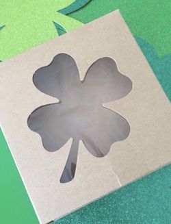 St. Patricks Day Sweet Boxes / Favor Boxes /cookie Boxes