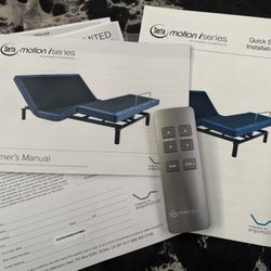 Adjustable King Size Bed, Like new