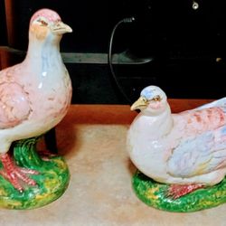 Vintage Bird Figurines 