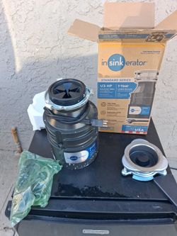 Garbage Disposal volt 120 New!Molino de Comida!Nuevo!$70!