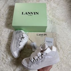 White Lanvin Sneaker