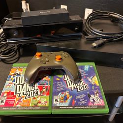 Xbox One X Console (1TB) w/ Games, Cables, Controller, Kinect [TESTED/WORKS]
