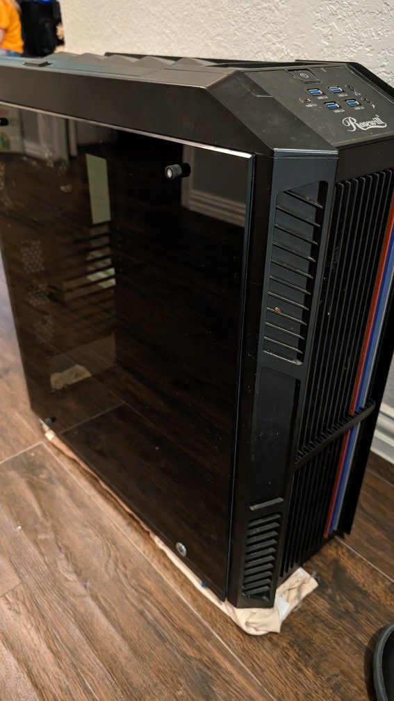 Rosewill PC RGB Case Full ATX Computer Parts