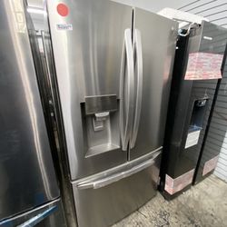 LG Counter Depth Stainless Steel Refrigerator French Door