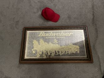 1998 Budweiser Clydesdale Horses Mirror