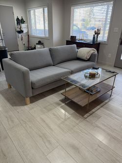 Gray IKEA Couch