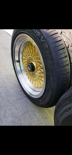4 Wheel 15x8 4 Lugs 4x100 New rims and tires
