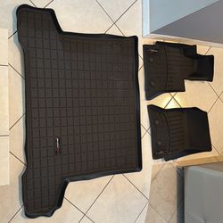 C7 corvette WeatherTech mats plus cargo