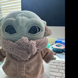 Baby Yoda Grogu Peluche Star Wars Usado Buen Estado