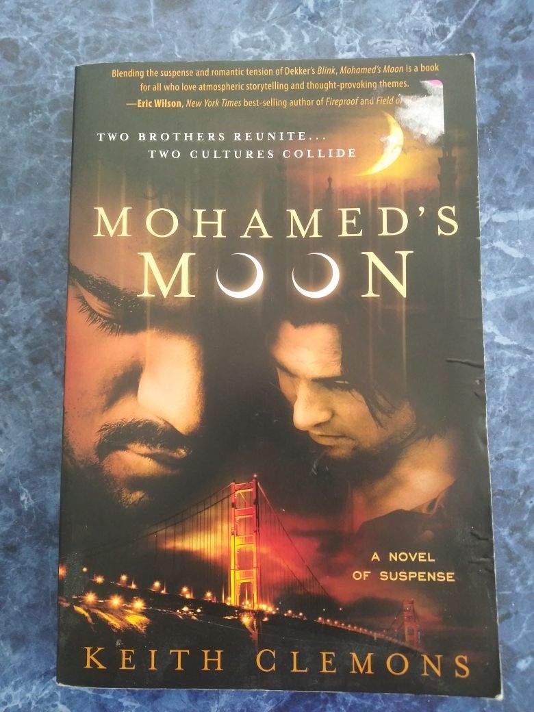 Mohamed's Moon by Keith Clemons novel. Paperback book.