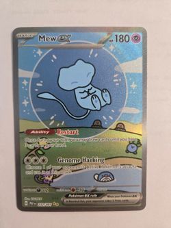 Mew EX Pokemon (Bubble Mew)