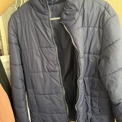 Navy Blue Puffer 