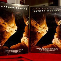 Batman Begins VHS 