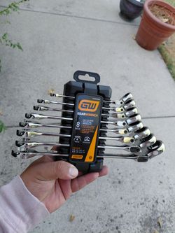 Flex Head Ratcheting Wrench Set SAE GearWrench