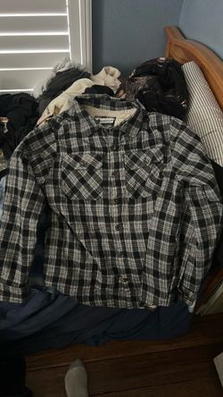 Flannel Sherpa-Lined Shirt Jacket