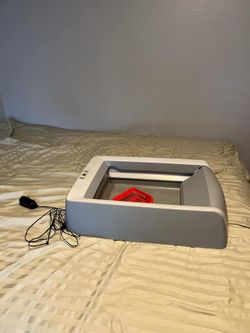 ScoopFree Crystal Classic Self-Cleaning Litter Box, Large ScoopFree