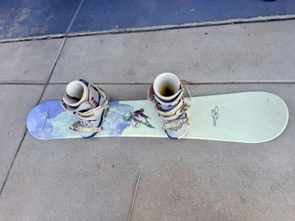 Snowboard with Boots and Bindings - $120