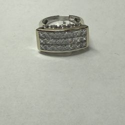 MENS STONE FASHION RING 