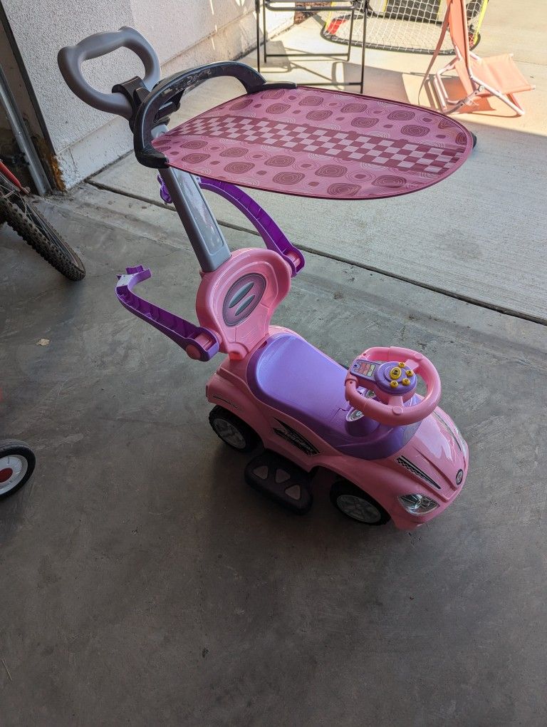 Pink Car For Toddler