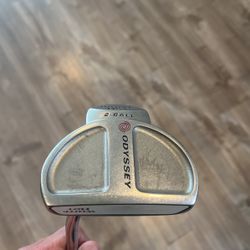 Odyssey White Hot 2 Ball Putter; R Handed 