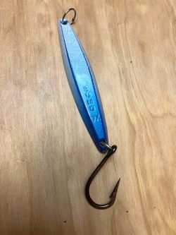 Sumo 7x Heavy Yo-yo Jig w Single Tuna Hook, Blue-White Used