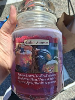 Lightly used Yankee candle
